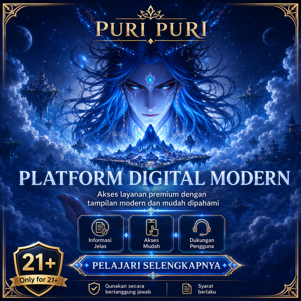 Banner PURI PURI Platform Digital Modern